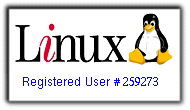 Registered Linux user #259273